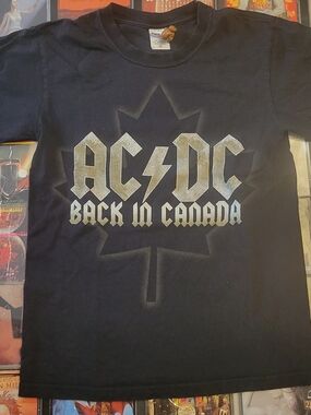 2009 AC/DC Back In Canada Tour Shirt